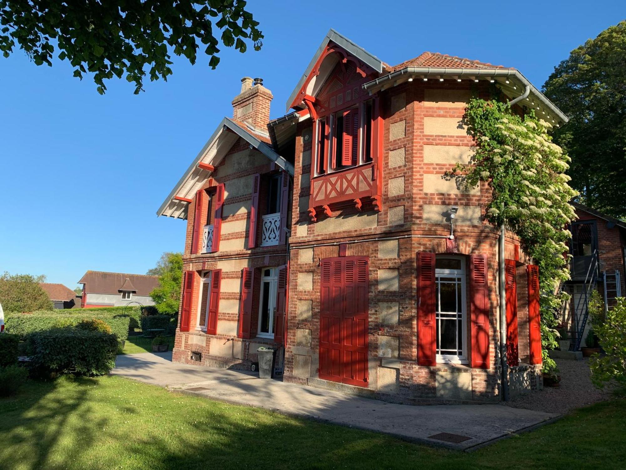 La Villa Des Rosiers Cricquebœuf Kültér fotó